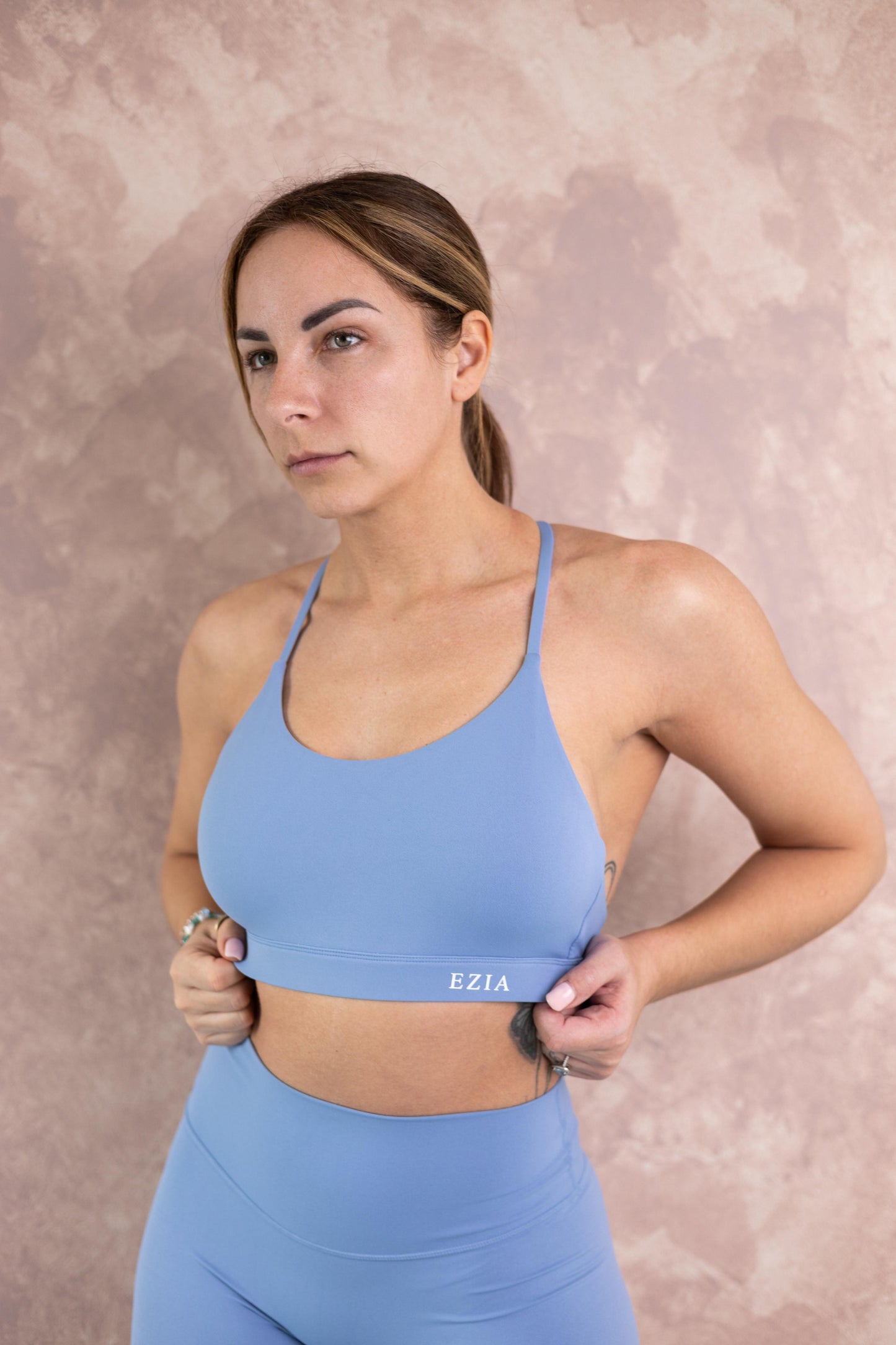 Bella Rose Sports Bra - Bluebell