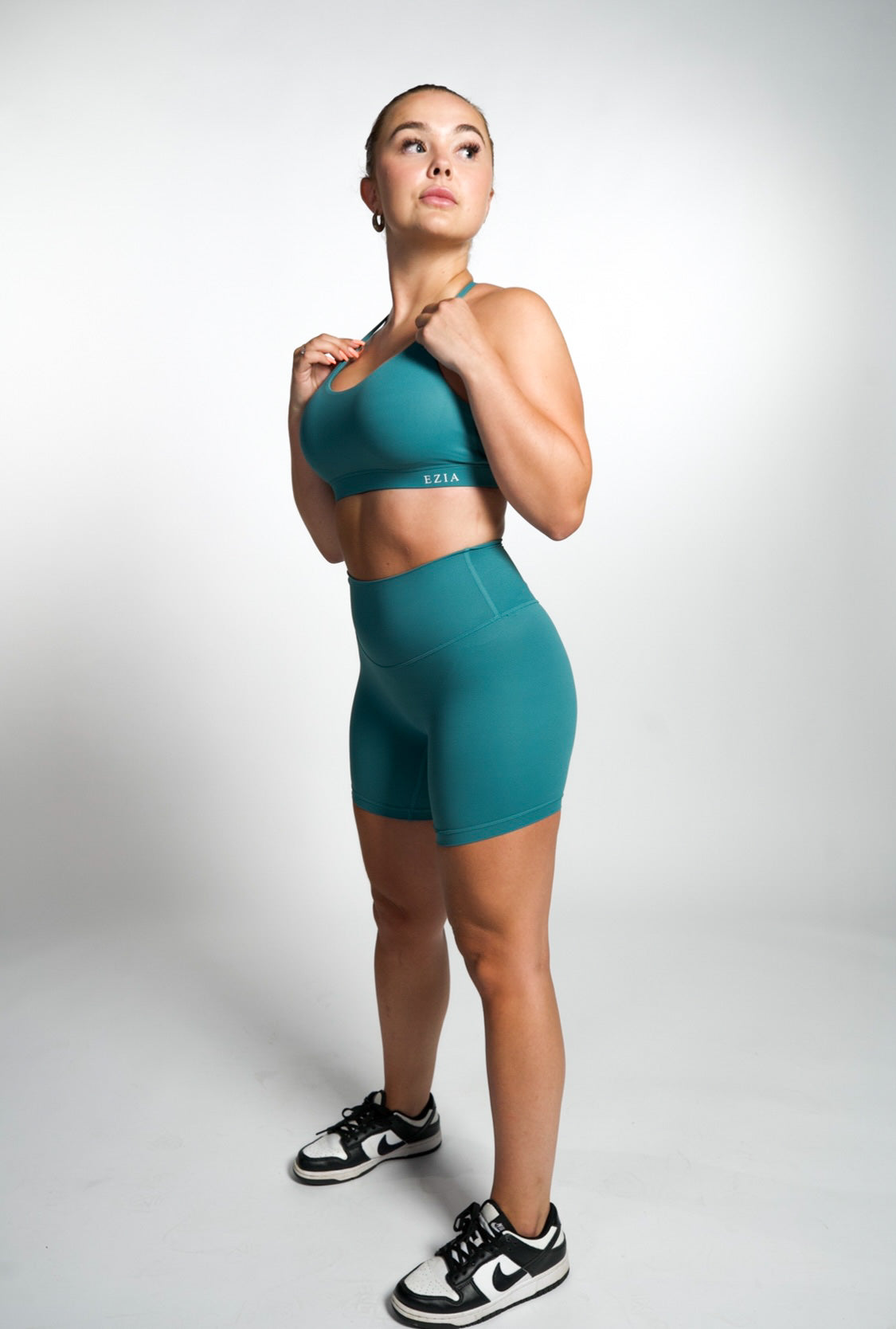 Bella Rose Sports Bra - Teal