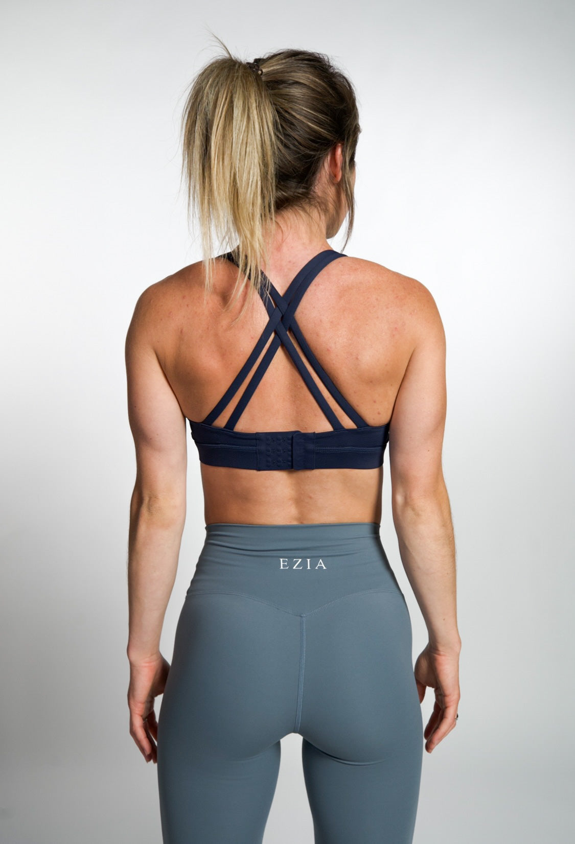Camila Sports Bra - Navy