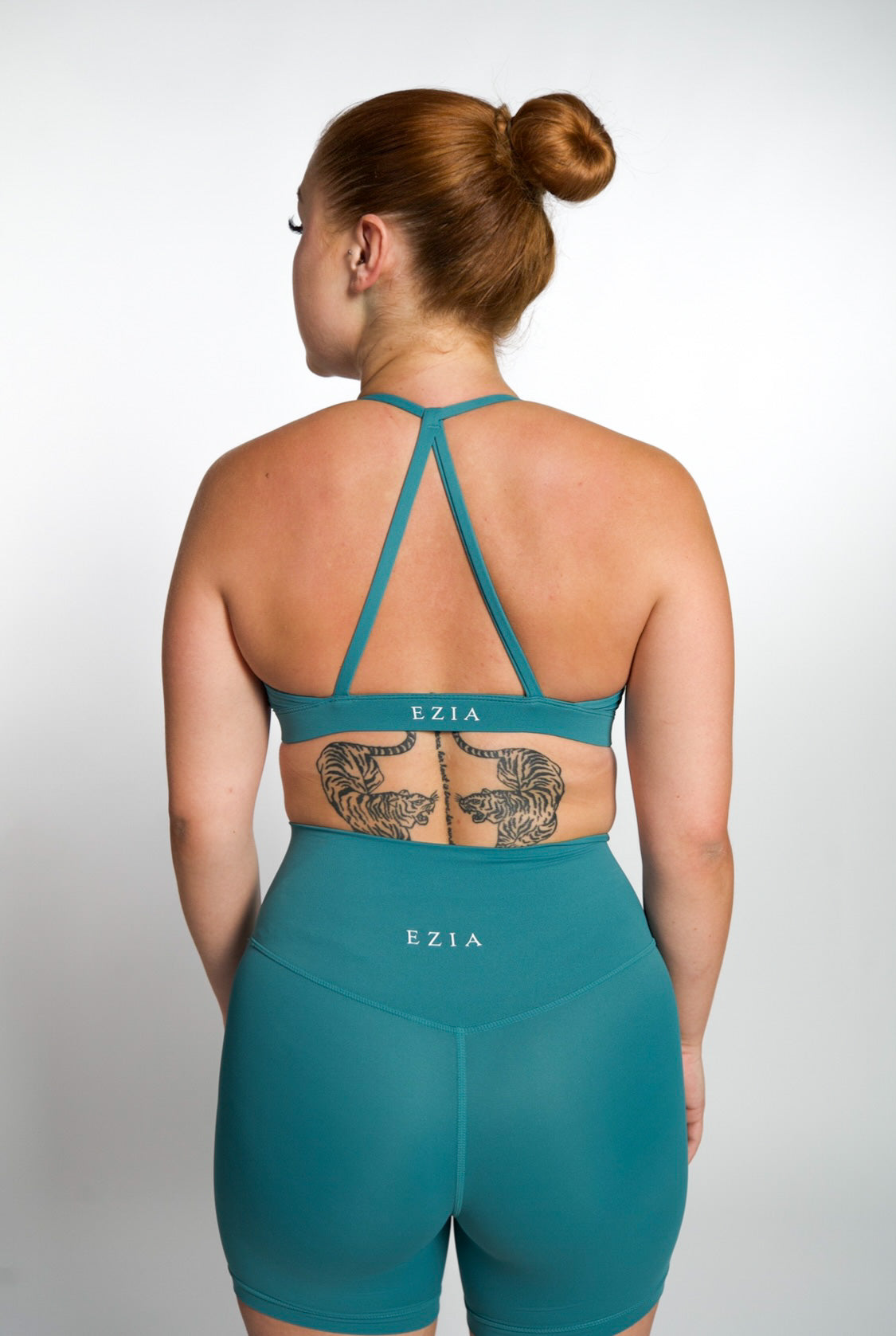 Bella Rose Shorts - Teal