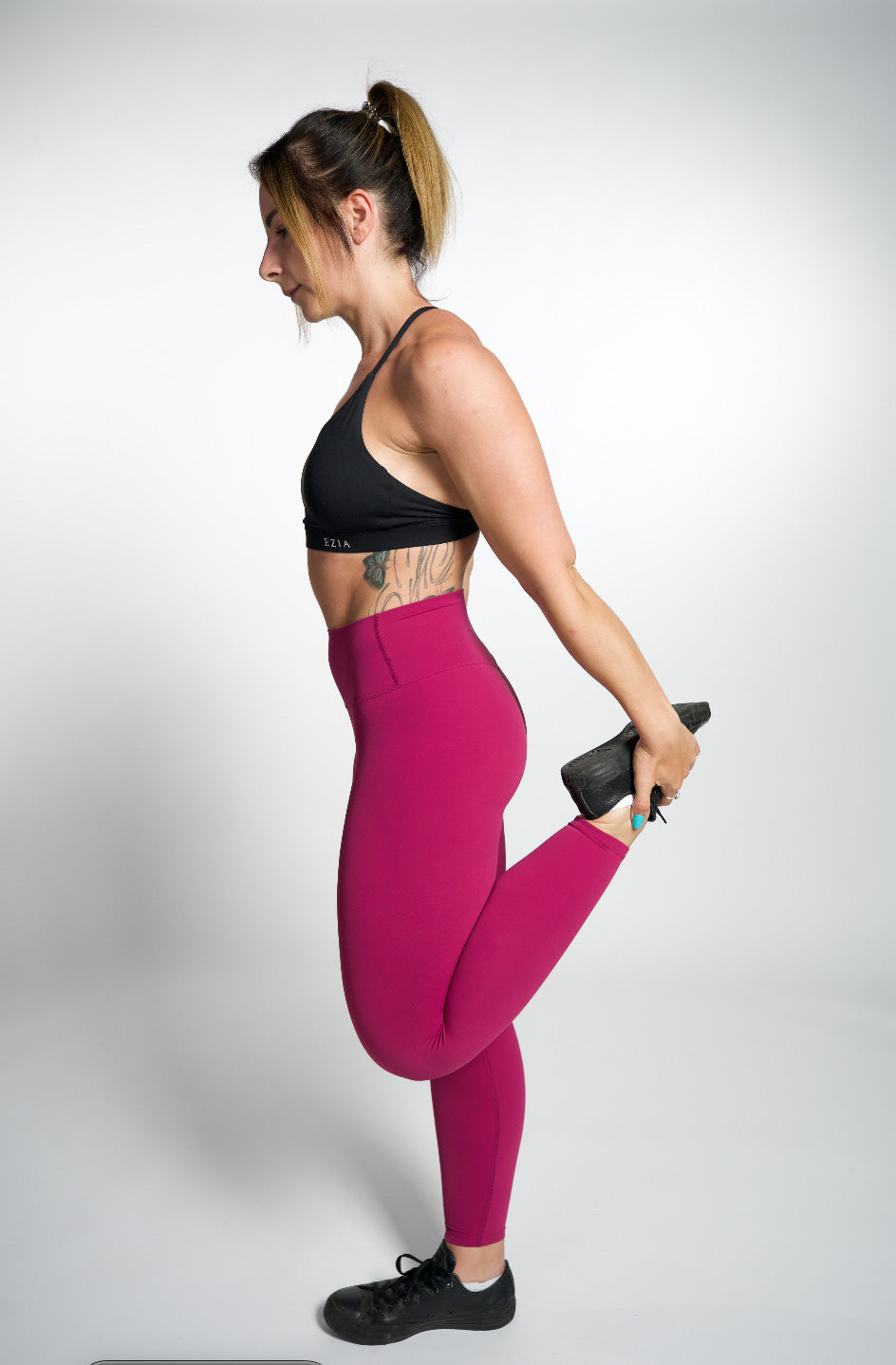 Sienna Leggings - Magenta