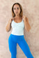 Sienna Leggings - Azure