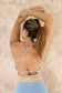 Gabriella Built-in Bra Vest - Soft Sand