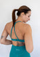 Bella Rose Sports Bra - Teal