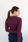 Gabriella Long Sleeve Top - Plum