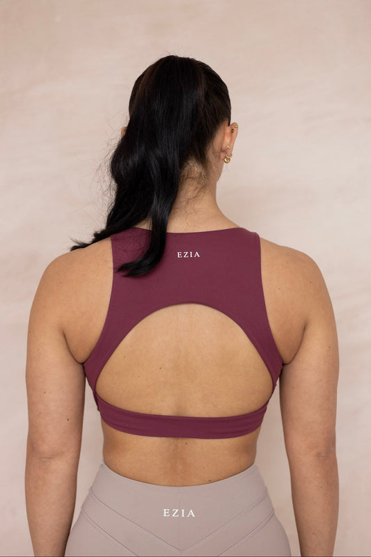 Ida Sports Bra - Plum