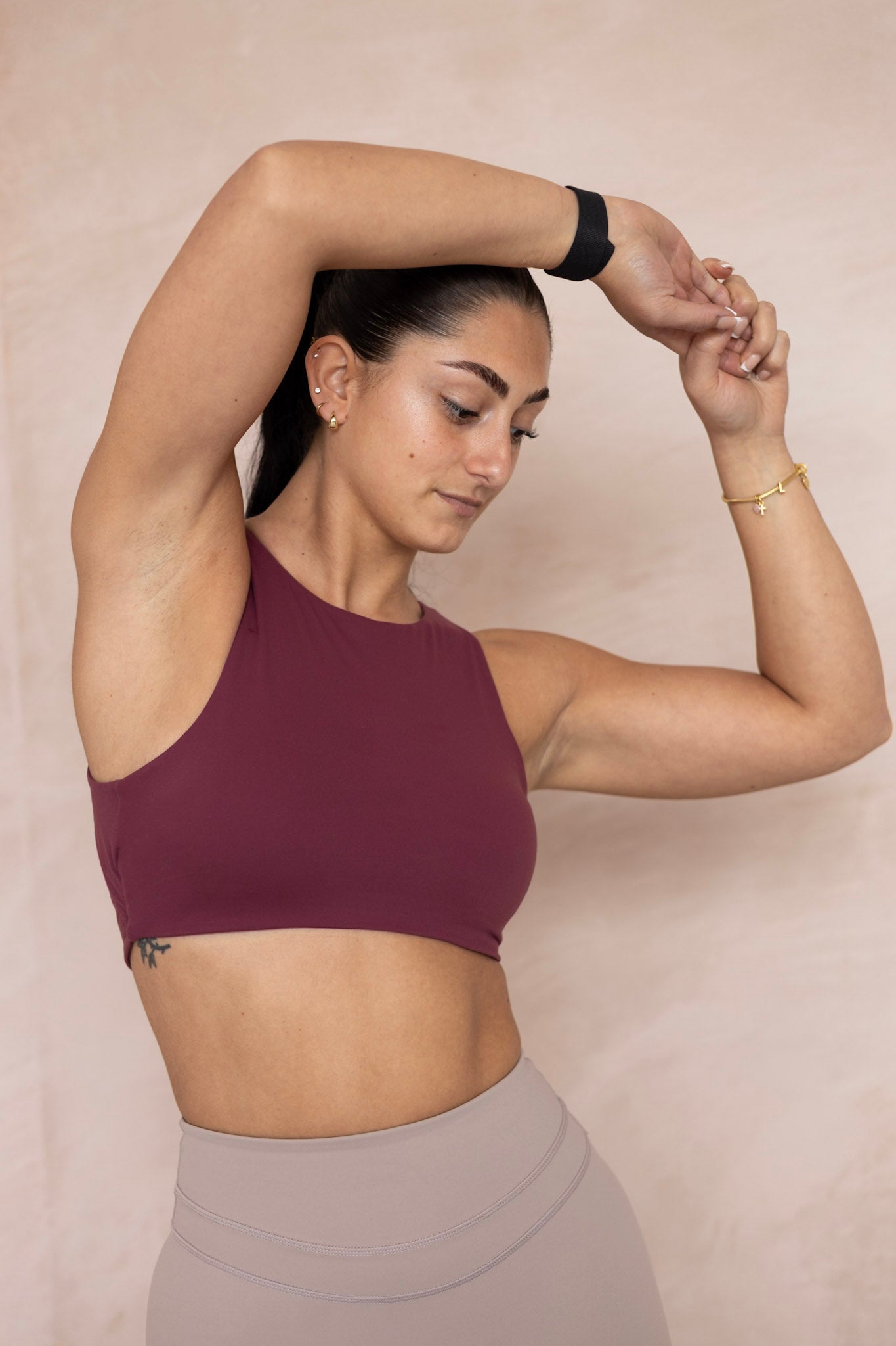 Ida Sports Bra - Plum