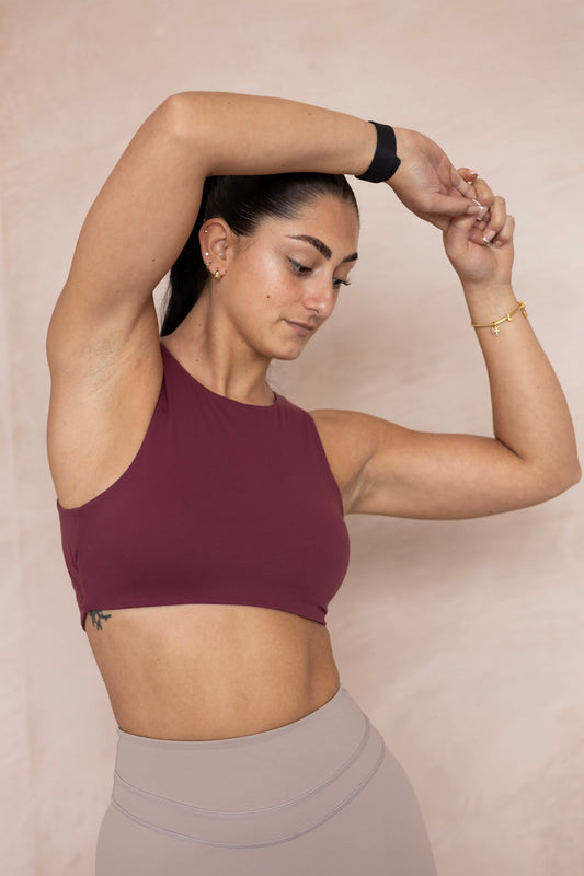 Ida Sports Bra - Plum