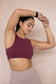 Ida Sports Bra - Plum