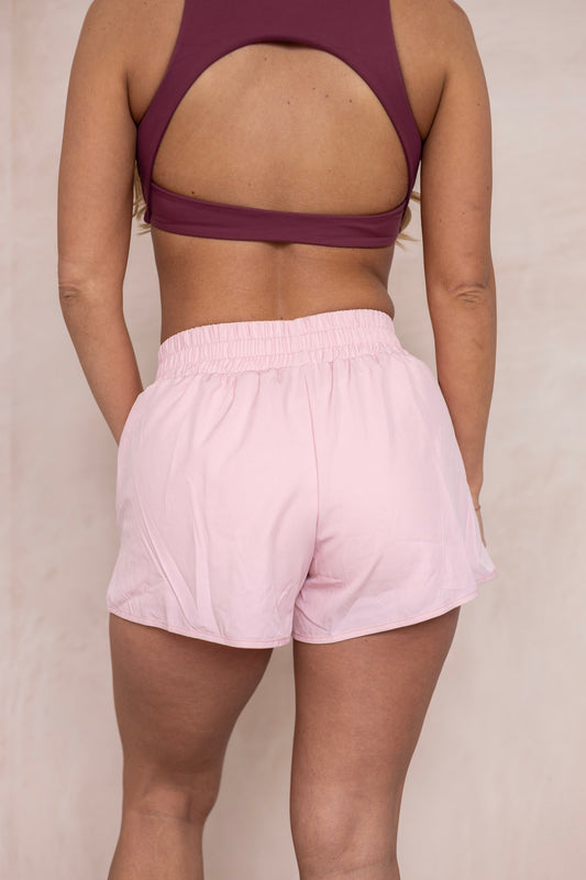 Aria Running Shorts - Petal