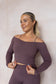 Lorenza Longsleeve Top - Fig