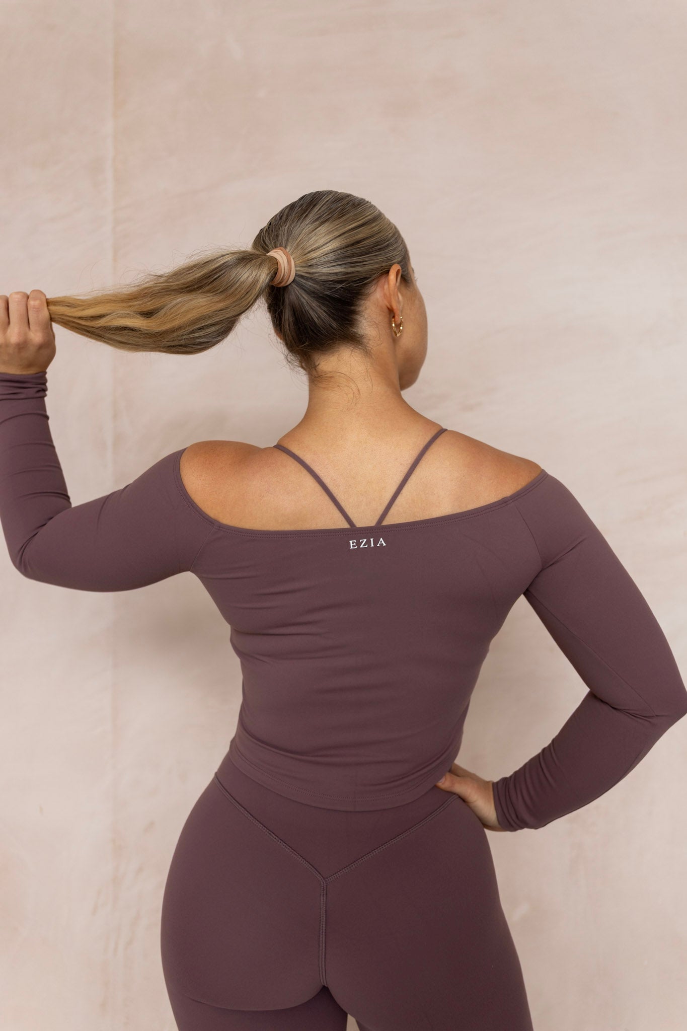 Lorenza Longsleeve Top - Fig