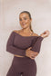 Lorenza Longsleeve Top - Fig