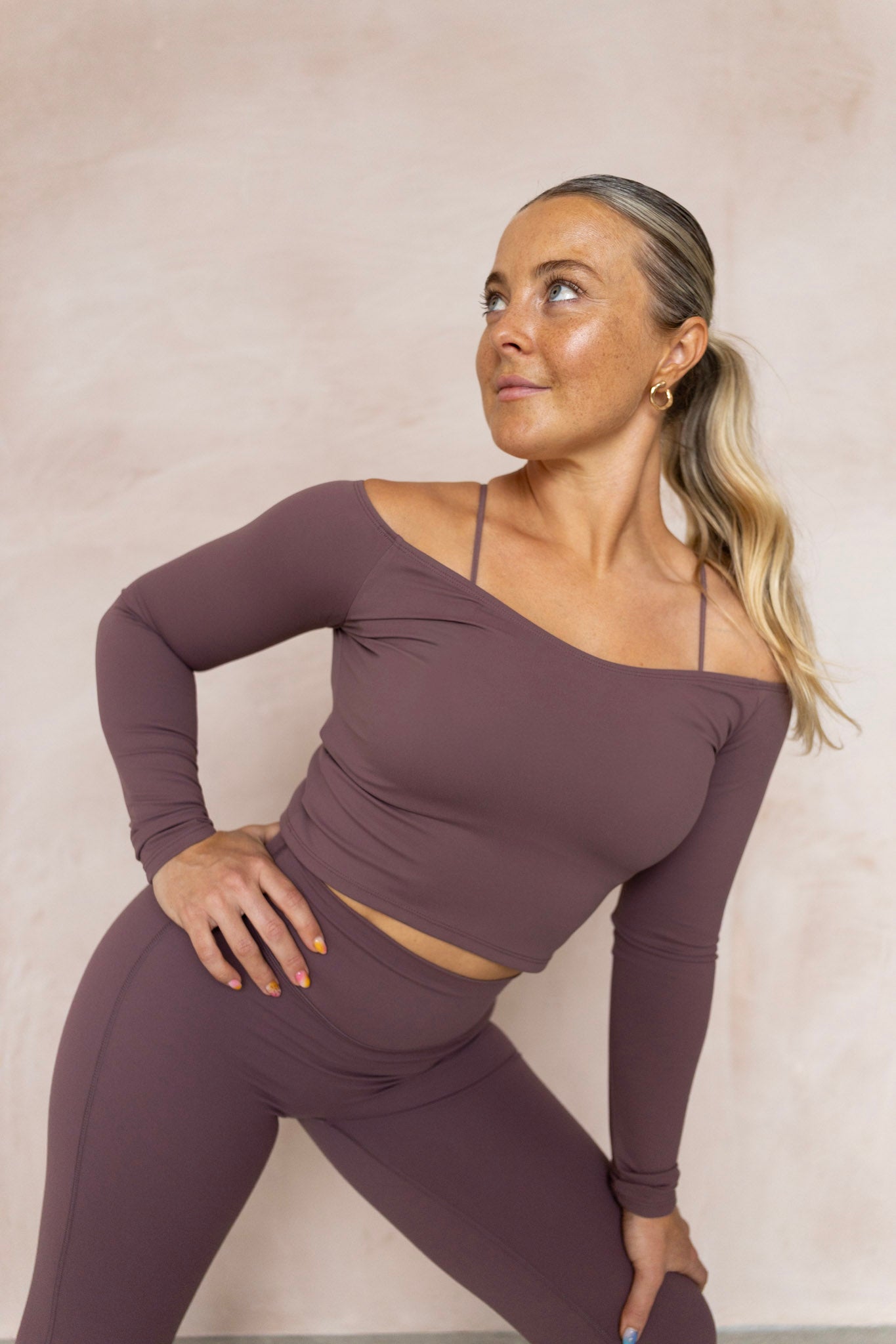 Lorenza Longsleeve Top - Fig