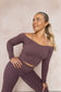 Lorenza Longsleeve Top - Fig