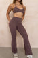 Lorenza Flared Leggings - Fig
