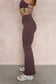 Lorenza Flared Leggings - Fig