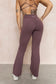 Lorenza Flared Leggings - Fig