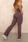 Lorenza Flared Leggings - Fig