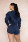 Nova Zip Hoodie - Navy