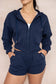 Nova Zip Hoodie - Navy