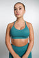 Bella Rose Sports Bra - Teal